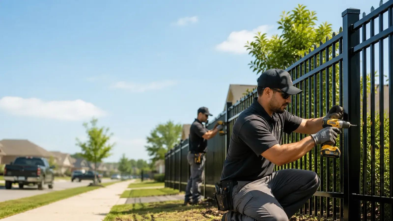 Metal Fence Installation in North Andover, MA